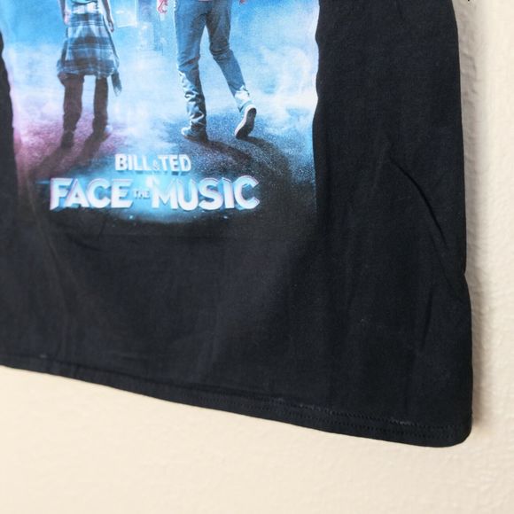 Bill & Ted Face The Music Movie Promo S Tee Shirt Black Poster Graphic Casual - Picture 5 of 8